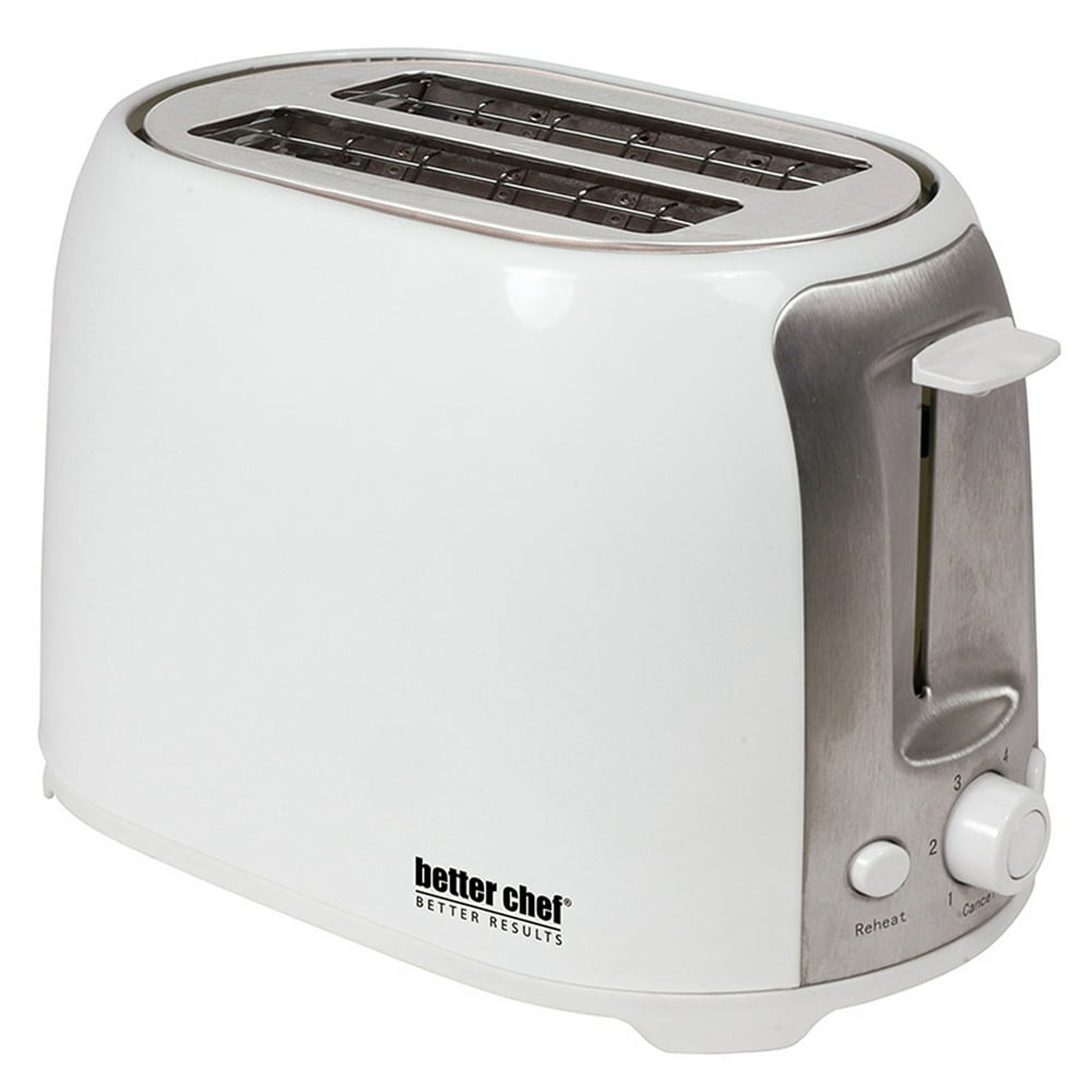 Better Chef Cool Touch WideSlot Toaster White