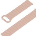 thumbnail image 4 of BIMZUC Magnetic Rubber Watch Band 22mm Quick Release Waterproof Watch Strap Replacement for GT GTR 4 3 2 1 Smartwatch, Adjustable Wristband for Men and Women, Milk Tea Beige, 10 inches / 25.4 cm, 4 of 9