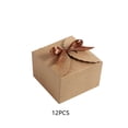 thumbnail image 2 of Caja de regalo Bewildely 12 Uds. Plegable Hecha a Mano Gran Capacidad Marrón, 2 of 6