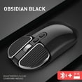 thumbnail image 1 of M203 Computer Mouse Wireless Bluetooth Silent Mouse for Desktop Laptop black, 1 of 5