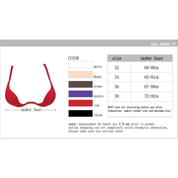 Deep V Low Cut Push Up Women Sexy Seamless Bra Backless Invisible Plunge Bra  New