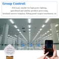 thumbnail image 5 of WiFi 30A intelligent on/off switch, Tuya Smart Life App, supports Amazon Alexa Google Assistant voice control, suitable for high-power lighting production and processing, 5 of 10