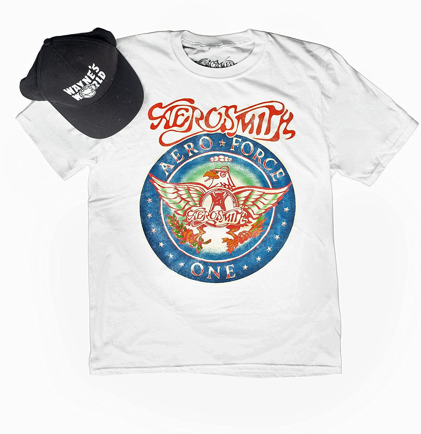 Wayne's World Garth Algar Aerosmith T-shirt Halloween Costume Unisex Shirts 
