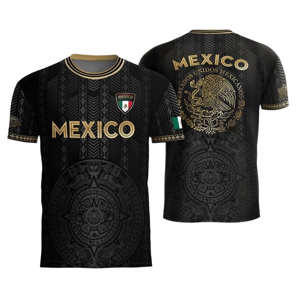 Mens Soccer Shirts Football Fans Mexico Short Sleeve Casual Shirt T Shirt Summer Graphic Tee Tops S