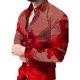thumbnail image 1 of Camisas hawaianas con salpicaduras de tinta Camisas con estampado gráfico Camisas de moda para hombres Blusa de playa de manga larga Camisas con solapa cubana Ropa para hombres, 1 of 6