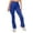 AA-Blue, variant on Flare Yoga Pants Women's High Waist Flared Yoga Pants Stretchy Elastic Ribbed Trousers for Fitness Running and Casual Everyday Activewear L Red