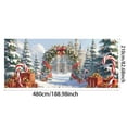 thumbnail image 2 of SIfdSeng Get it Fast Large Garage Door Banner Outdoor for Holiday Season Front Porch Yard Festive Party Welcome Sign, 2 of 5