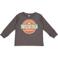 thumbnail image 3 of Inktastic Cowboy Vintage Logo Boys Long Sleeve Toddler T-Shirt, 3 of 5
