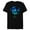 Black, variant on Avatar Na’vi in Pandora Jungle at Night with Logo - Short Sleeve Blended T-Shirt for Adults - Customized-Navy Heather