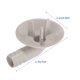 thumbnail image 2 of unbranded 3Ud Fitting De Manguera De Drenaje Para Aire Acondicionado En Codo Color Claro, 2 of 8