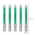 thumbnail image 3 of Jeu de Forets Tournevis Plus Vert Anti-Dérapant DIY Tournevis Portable de Haute Précision Outils Ménagers Accessoires d'Extraction 90mm 5PCS, 3 of 7