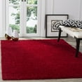 thumbnail image 6 of SAFAVIEH Arizona Cady Solid Shag Runner Rug, Gold, 2'3" x 8', 6 of 12