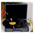thumbnail image 2 of Portable Stereo Turntable With Wireless BT In And Out 33/45/78RPM LP Vinyl Record Player Pitch Control Phono Speaker ,Simple Setup, 2 of 7