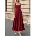 thumbnail image 5 of PRETTYGARDEN Cocktail Dresses for Women Formal Summer Sleeveless A Line Long Flowy Spring Wedding Guest Party Midi Dress, 5 of 7
