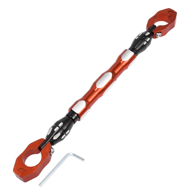 1 Juego Universal 22mm Naranja Motocicleta Equilibrio Barra Transversal Barra Manillar