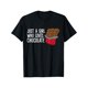 thumbnail image 2 of Just a Girl Who Loves Chocolate" - Soft Cotton Graphic Tee for Women, Breathable & Comfortable Casual Wear, 2 of 5