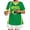 Army Green, variant on Women's Soccer Fan Jersey, V Neck Short Sleeve Supporter Jersey T-Shirt Collection for Brazil National Match Day Rally Top, Green XXXL