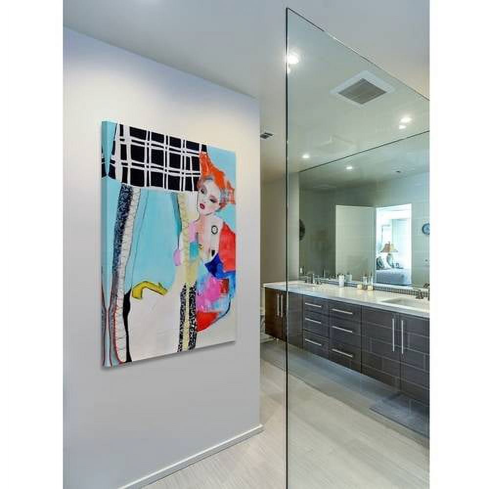 Dress up Game 2 Painting Print on Wrapped Canvas