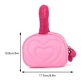 thumbnail image 2 of Bolso de cosméticos para mujer, organizador de maquillaje con letras impresas para uso diario de niñas y mujeres, 2 of 5