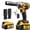 Yellow wrench (Flash Sale), variant on DGB Cordless Impact Wrench, High Torque Rechargeable Power Tool for Automotive Tire Changes and Fastening Repairs