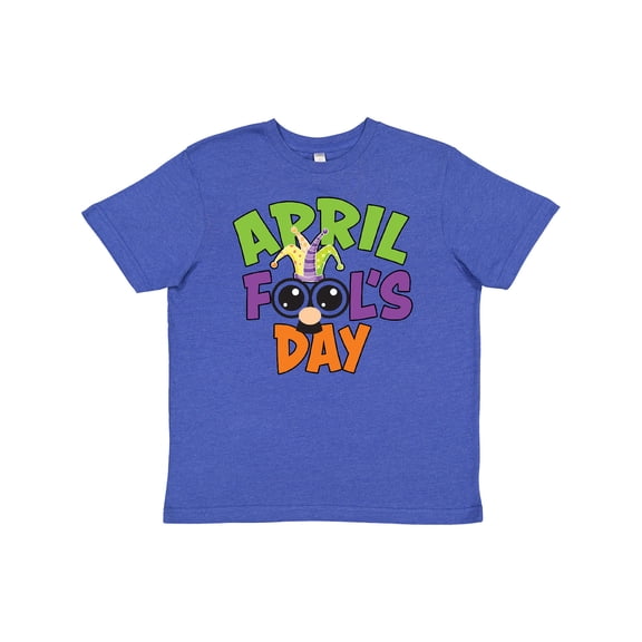Inktastic April Fools Day with Funny Face Replacing O Youth T-Shirt