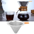 thumbnail image 3 of Durable Drip Filter, Double Layer Easy Cleaning Coffee Funnel, for Office Home 1-2 People Coffee Shop Green,Orange, 3 of 8