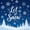 Christmas Snowflake-1, variant on Duangreer Navy Blue Christmas Bathroom Shower Curtain with 12 Hooks, Winter Xmas White Snowflake Waterproof Fabric Curtain, 72x72 inch