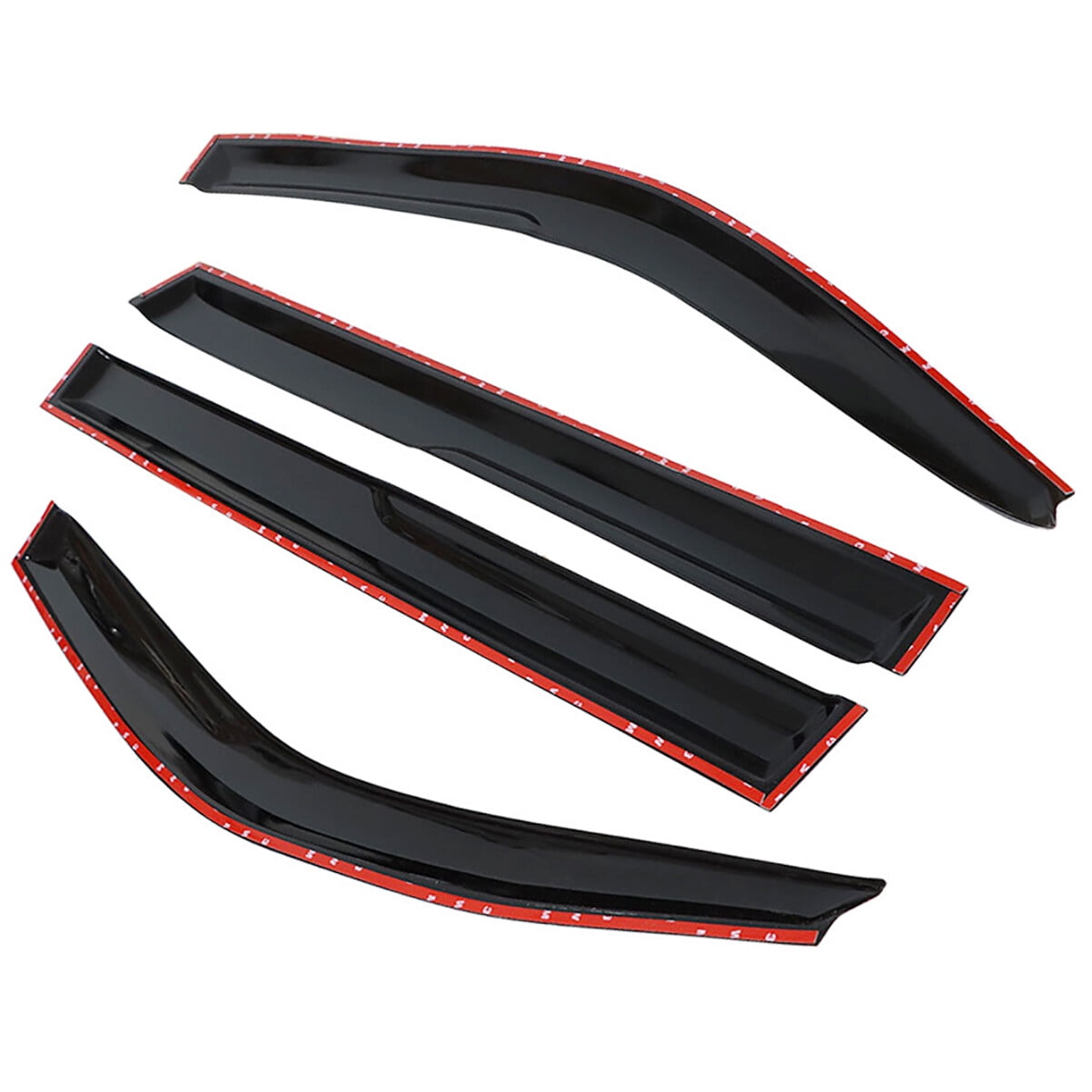 Fit for Toyota Highlander 2001-2007 Window Vent Visor Rain Deflector Sun Guard (4 Pcs)