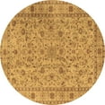 thumbnail image 1 of Ahgly Company Indoor Round Persian Brown Traditional Area Rugs, 8' Round, 1 of 4