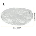 thumbnail image 5 of 60x40cm Size L Motorcycle Seat Cover Waterproof Dustproof Motorbike Seat Cushion Protector Silver Tone, 5 of 8