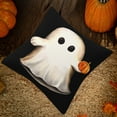 thumbnail image 4 of Halloween Pillows Halloween Pillowcase Pillowcase Detachable Pillowcase Pumpkin Ghost Pillowcase Decorative Cushion Cover, 4 of 6
