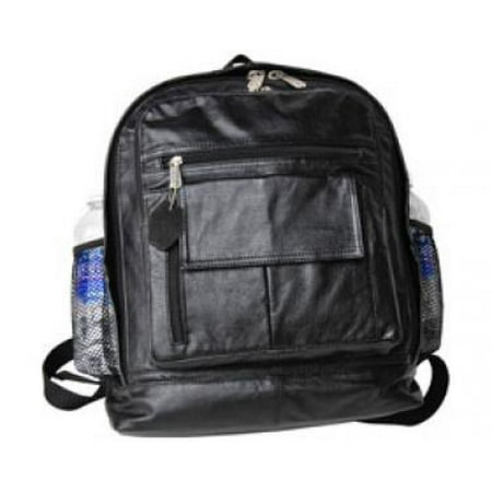 AmeriLeather Traditional Backpack - Black