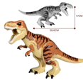 thumbnail image 1 of Dinosaur World Building Blocks Set, Large Dinosaur Figures T-Rex Velociraptor Triceratops, DIY Assembled Educational Construction Toy, STEM Learning Building Kit Gift for Kids Boys Girls, 1 of 7