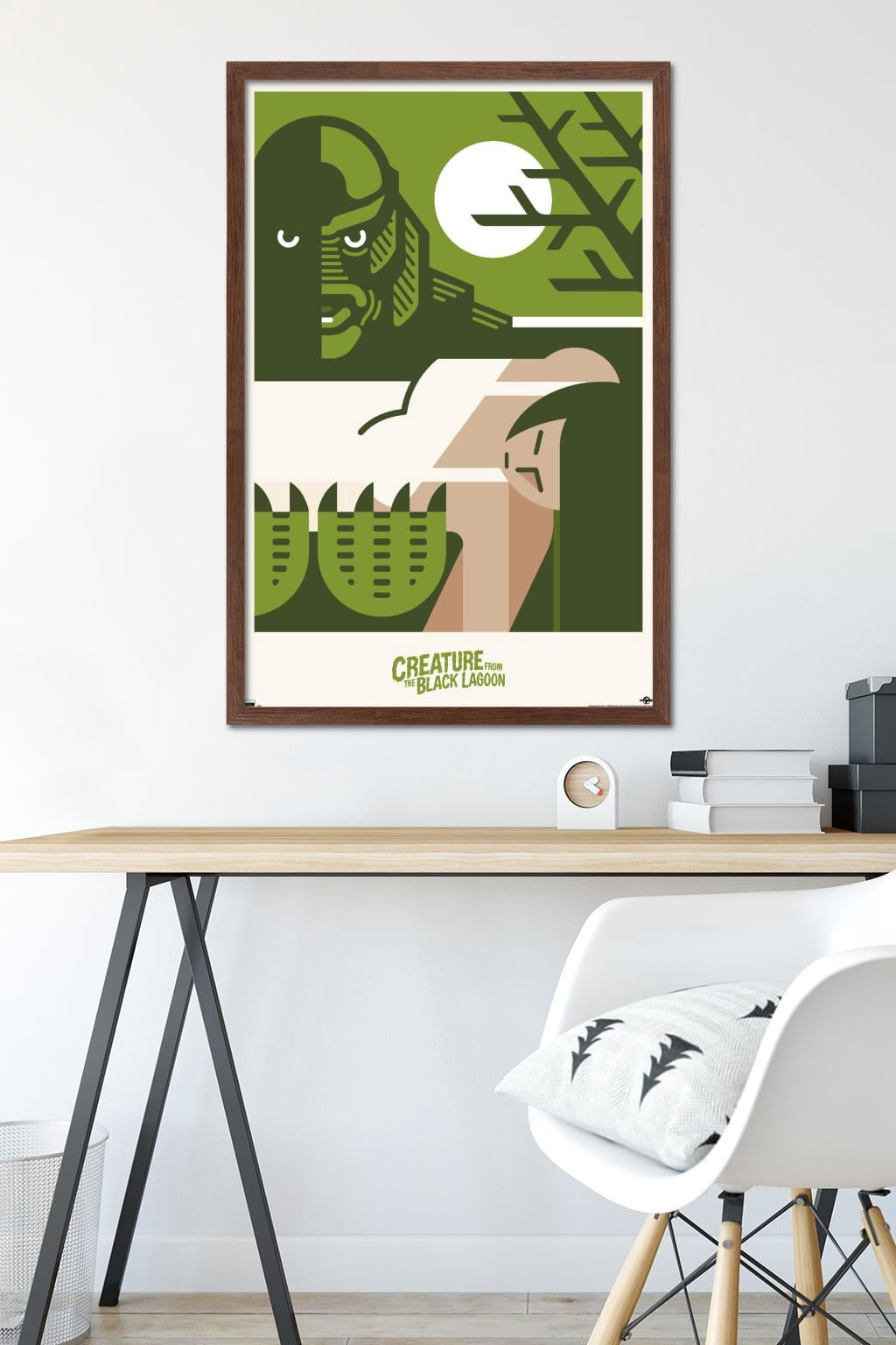 Creature from the Black Lagoon - Graphic Wall Poster, 22.375" x 34" Framed
