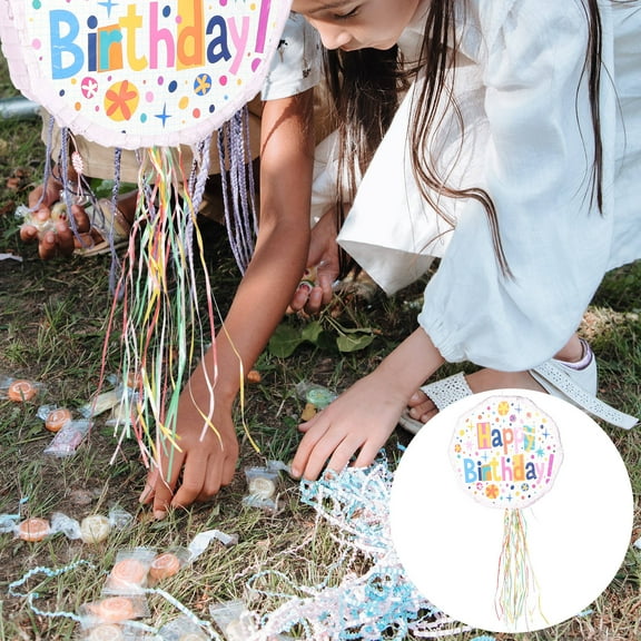 Raindrops Parties Happy Pinata Design Pinata Entertainment Child Baby 45x45cm