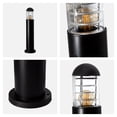 thumbnail image 4 of Poste de luz exterior IP44, acabado negro, 1 luz, E27, 10W, 4 of 4