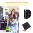 thumbnail image 5 of CIMAXIC 1 Pc Printer Heat Bed Sticker Printer Platform Build Sheet 3D Printer Accessory,11.81"X11.81"X0.04", 5 of 5