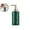 Green, variant on VQPeo Refillable Glass Bottle, Bathroom Lotion Dispenser w/Sealing Top(Black)