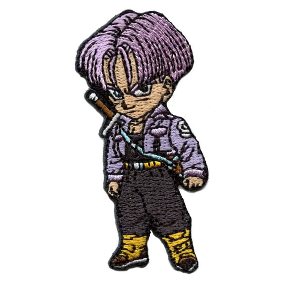 Dragon Ball Z Trunks Embroidered Iron on Patch
