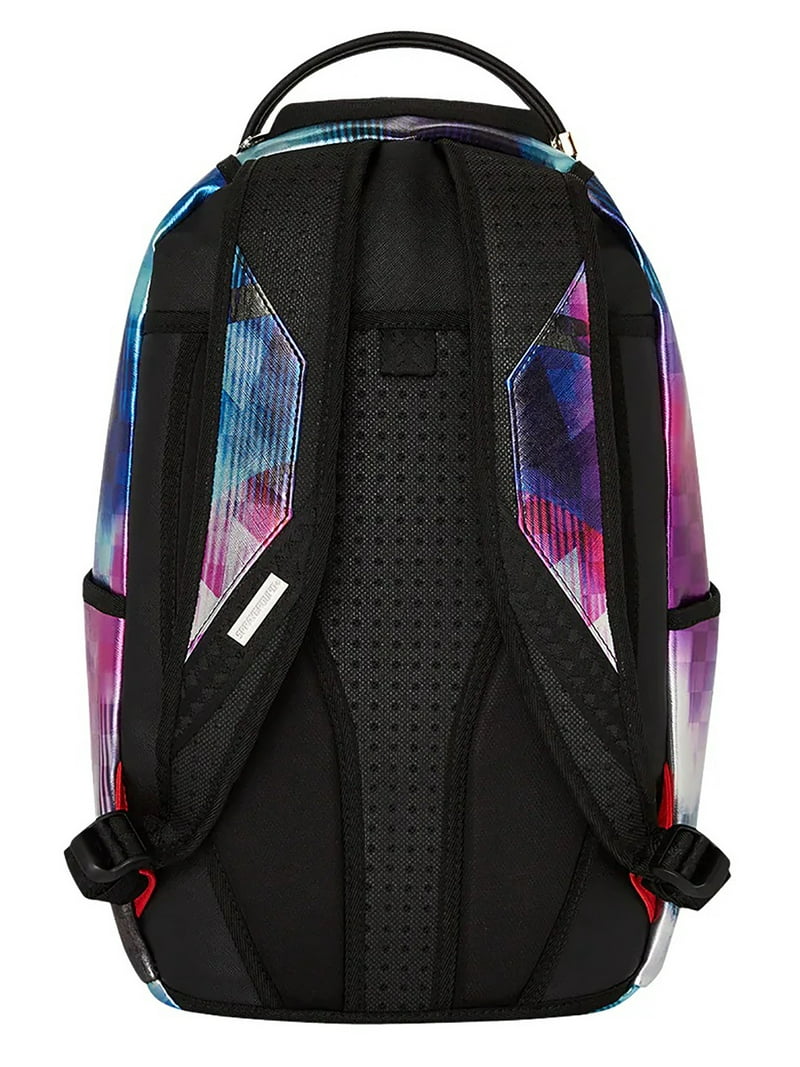 未使用】Sprayground シャークマウスバックパックパープルグリッター