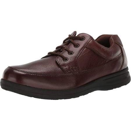casual tumbled nunn oxford bush cam shoe ee walking leather brown