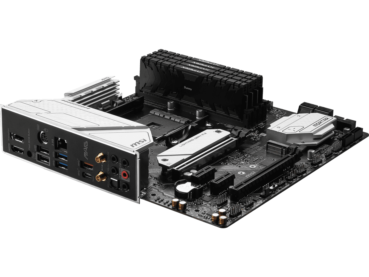 MSI MAG B550M MORTAR MAX WIFI DDR4 Gaming Motherboard, AMD, AM4, SATA 6Gb/s, Micro-ATX, Wi-Fi 6E, LAN 2.5Gbps, M.2 - Walmart.com MSI MAG B550M MORTAR MAX WIFI DDR4 Gaming Motherboard, AMD, AM4, SATA 6Gb/s, Micro-ATX, Wi-Fi 6E, LAN 2.5Gbps, M.2 - Walmart.com