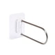 thumbnail image 5 of Inteprter Percha para abrigos, estante de almacenamiento, soporte organizador desmontable para balcón Blanco 2Conjunto, 5 of 6
