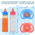 thumbnail image 2 of Cosdoll 5.3-Inch Baby Doll Magic Bottles with 2 Baby Pacifier, Doll Bottle Set, 1 Pack, 2 of 3