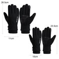 thumbnail image 6 of Callipe 1 Pair Winter Cycling Gloves Warm Touchscreen Anti-slip Windproof Waterproof Cold Weather Men Women Outdoor Motorcycle Snow Skiing Full Finger Gloves, 6 of 8
