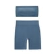 thumbnail image 1 of Conjunto de dos piezas de moda para mujer, cuello redondo, sin mangas, pantalones cortos y blusa lisa., 1 of 1