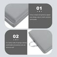 thumbnail image 3 of HOOWIFFY Gardening Knee Pad Grey Comfortable Knee Protection Indoor Use 1Pack, 3 of 6