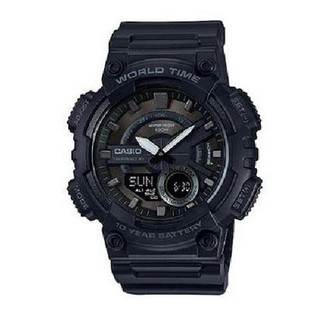 Casio Men's Black-Out Analog-Digital Watch