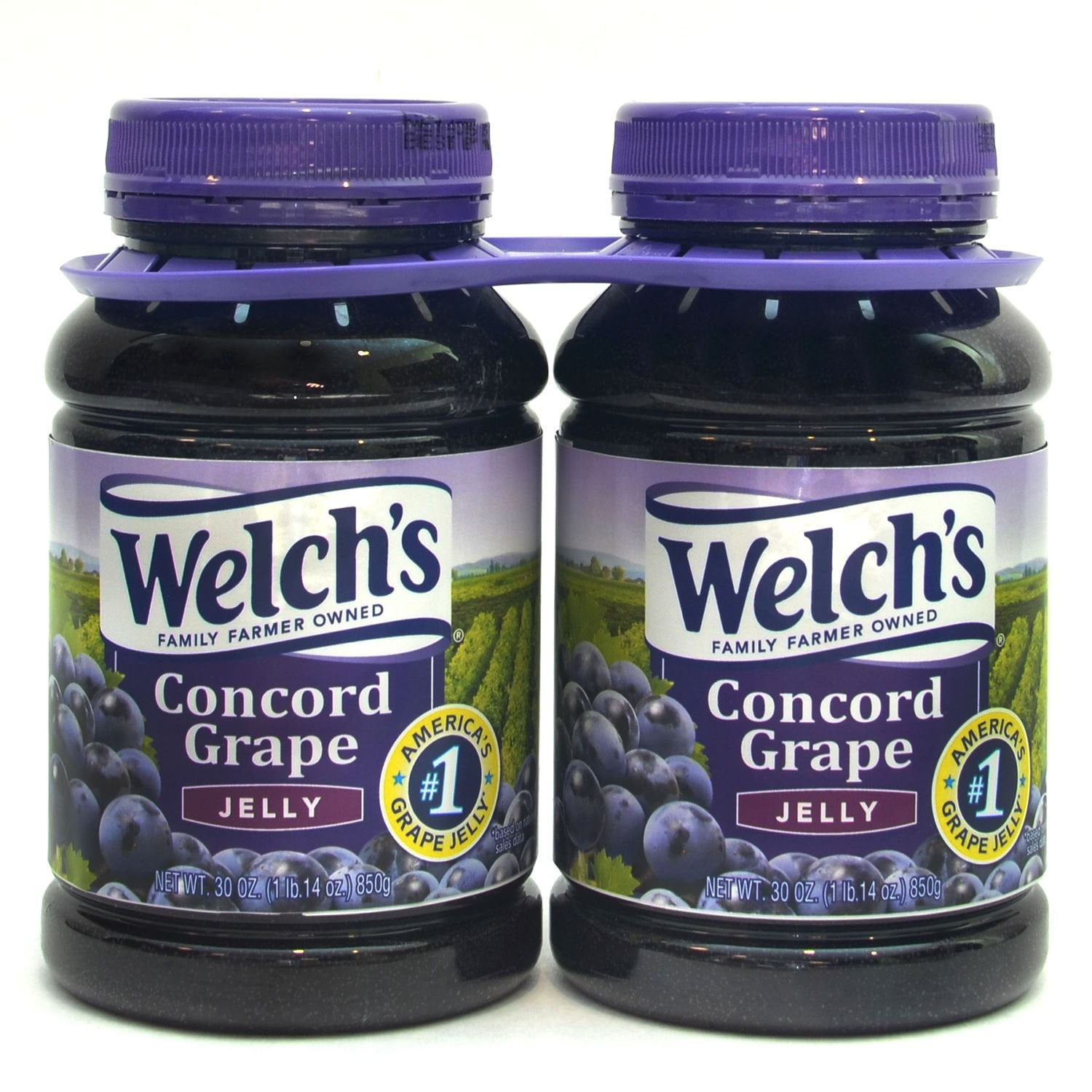 Welchs Concord Grape Jelly, 30 Ounce (Pack of 2)