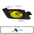 thumbnail image 3 of Spec-D Tuning Yellow Lens Fog Lights + H11 Bulbs + Switch Included Compatible with 2001-2003 Honda Civic L+R Pair Assembly, 3 of 7